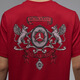 Nike (Nike) Jordan Official Jordan Männer reines Baumwolldruck T-Shirt Summer New Strick Baumwolle IB7529 687 Fitness rot/schwarz 3xl
