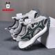 Babudou (Bobdog) Sandalias para niños Summer Baotou 2025 Nuevos zapatos de playa para niños ANTIA MEDIOS Sports Sports Cool Boys Beach Beach Beach TBD-K983 Tamaño 29 Tamaño 19.1cm Longitud interna