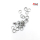 XMSJ304316L acero inoxidable de acero inoxidable de acero frontal y trasero Sellado de sellado conector de manga del anillo de abrazadera 14116 Manga de abrazadera de alta presión 316 Material 6 mm
