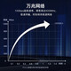 秋叶原超六类6类网线屏蔽家用千兆监控网络线宽带工程专用 QS6169 超六类双屏蔽万兆灰色 QS6169A 100m