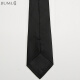 JIUMU tie men's work interview business formal suit men's tie wedding groom tie gift box TJ005 black