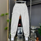 Pantalon de travail de Fertisson Meng pour les pantalons décontractés à patte droite à patte tendance à la tendance des hommes à égalité 692 kaki 32 (recommandé 130-145 Jin [Jin est égal à 0,5 kg]))