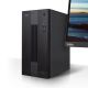 Lenovo Hurricane M400 Office Commercial Desktop Computer Host + Monitor de 27 pulgadas Estándar: i3-12100/8g/512g Estado sólido/pantalla condensada