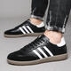 
Huili Junde Training Shoes 2025 new lightweight men's shoes casual shoes casual soft sole sneakers trendy and versatile 9920 black boutique version 42