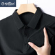 Gy Goldlion Polo de manga corta Polo de manga corta Summer Top Lapel Top Camiseta de seda de hielo Marca de moda de secado rápido Marina informal 9196 4xl de tamaño único