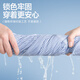 Miniso kurzärärmiges Hemd Herren Sommer Oxford gestreiftes Hemd Herren Kleidung Casual Revers halbärmelig Z Blau und Weiß L.
