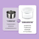 
RASW German high-end yogurt machine for household small automatic glass inner liner wine brewed rice wine homemade fermentation pot Natto ceramic white 1L large inner liner + 4*100ml small portion cup