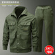 Jeep Spirit Summer Pure Cotton Lide Работа для мужчин Тонкий набор износостойкая защита от труда Мастерская мастерская по борьбе с масштабной сварочной одеждой джип тибетский синий 689 одно верхняя топ 1 3XL Jeep 185/96A 160-180JIN [JIN равно 0,5 кг]