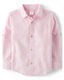 GYMBOReeGymboree Boys and Toddlers Long Sleeve Linen Button-Down Shirt, Simple Pink, 4T Simple Pink 4T