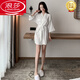 Langsha Salle de bain (Langsha) Robe Robe Femme Summer Fin Minage de nuit Bride 2024 Nouveau cadeau de la Saint-Valentin chinois White Sexy Gift à manches courtes 688 # Pink M 165