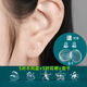 Bangboshi resin ear studs for ear piercing, ear needles, ear sticks, plastic ear sticks, no need to remove student earrings, women's transparent invisible, not easy to be allergic, resin ear studs, 5 pairs of different styles