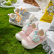 Tombeck toddler shoes for boys sandals summer mesh baby shoes soft sole function girls shoes 1-3 years old beige 15