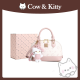 CLECEY KOKYCow& Kitty感手提贝壳包女式新款轻奢小众粉色 【8011】樱花粉/礼盒
