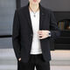 Lilang Men's Clothing 2025 Spring and Autumn New Men's Blazer Business Top Top Traje delgado Tendencia 898 Blue Grey XL