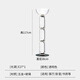 
Pupan bedside lamp decorative light luxury desk lamp Nordic modern simple glass designer living room bedroom high-end model room lamp M1048 smoke gray style button switch