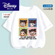 迪士尼（Disney）童装男童夏季套装2025新款敖丙衣服哪吒儿童小男孩纯棉 983HG男白短袖 120 (建议身高105-115cm)