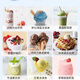 Pang Donglai Quality Ice Cream Machine Cone de ménage DIY Machine de crème glacée à fruits électriques allemands maison Machine à cône de yogourt entièrement automatique [110V PULLE RÉGULATION US] Silver Black 16cm * 17cm