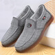 Centennial Liyong Lao Beijing tela zapatos de tela para hombres zapatos de trabajo de trabajo transpirable para hombres sin deslizamiento.