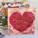 Hualeji Happy Birthday DIY Digital Oil Painting Filled Graffiti Coloring Handmade Gift Hand-painted Love Acrylic Painting Decorative Painting qx12176 40*40cm Thick solid wood inner frame Highlight pigment+