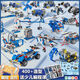 Feidule programmierbarer Roboter Kinder 9686 Science Education Puzzle Building Block Set Mechanical Group Gear Electric Spielzeug für Jungen und Mädchen. Institutional Preferred 9686 Science Education [1345 Partikelprogrammierung]