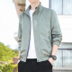 
Vancl [Same Model of Lei Jun] Spring and Autumn Thin Stand Collar Jacket Men's Casual Jacket Korean Style Trendy Short Trench Coat 686 [Black White] 4XL [Suggested 155-170Jin [Jin equals about 0.5 kg]]