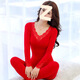 FHHUABD NAISSE DE MARIAGE ROUGE SUILLE CHAUD SOUS-DES SUIS AUTOMNE PANTAL DES FEMMES SOCES DE LACE MIVE MIVE SORME 9905 Big Suit Red XL [suggéré 115-130jin [Jin est égal à 0,5 kg]]]