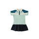 
Tongran Kindergarten Summer New Primary School Uniform Class Uniforms June 1st Performance Clothing Cotton Sports British Style Set 6625 Short Sleeve + Short Skirt 170 Size