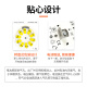 
Zhili Yinyue hearing aid battery A10/A13/A312/A675 zinc empty button electronic peak Li Audict [High quality] Anpai Sheng A10 [10 boards 100 pieces]