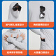 Sharkbat's new solid color quick-drying sun protection clothing fishing clothing men's summer anti-UV cool breathable outdoor sports hooded long-sleeved DY0019 cyan blue XL