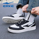 
Hongxing Erke men's shoes flagship store summer air force number one small white shoes men's casual trendy shoes student white breathable sports shoes microcrystal white/black 1477 41