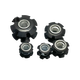 AIBODUO plum blossom inner plug nut M6 shrapnel national standard double-layer scooter head tube plug M6* outer diameter 59.5 (100 pieces)