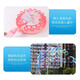 Kinderwindmühle Blasenmaschine Mädchen Ins Internet Promi Handheld Blasen Bubble Stick Kinder Vollautomatische Handspielzeug RED WINDMILL BUBBLE MACHE - eine Packung Bubble Flüssigkeit