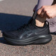 Asics Gel-Nimbus 27 Laufschuhe Frauenschuhe 25 Sommer Neue Outdoor-Schock-kissen-resistente Sportschuhe Leichte Laufschuhe 1012B753-001/Schwarz/Grau 37 37