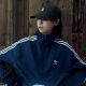 阿迪达斯 （adidas）三叶草25款经典藏蓝色条纹立领外套夹克IR9893官方旗舰 IR9893 藏蓝色/ S