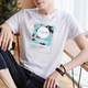 阿迪达斯 （adidas）短袖男子夏透气运动休闲印花t恤HD7265hd7267hc9712官方正品 hc9712 S (175/92A)