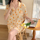 HUALIN FASHION夏季粉花泡泡袖短袖可爱薄款家居服套装 zd-673#库洛米 175 L