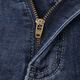 With pure new style YKK zipper factory men's clothing elastic waist nine-point small foot jeans tether Lei Zong same style #695 nine-point small foot elastic thin style M =30-31