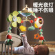 Royal crib bell baby toy newborn 0-3 months old baby rotating music suspension car hammock head pendant rattle interstellar explorer charging version