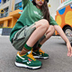 Reebok (Reebok) Couple LX2200 American Retro Sports and Casual Jogging Chaussures de course légères Flag officiel Gy9764 Pine Deep Green 35
