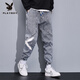 Playboy großer Größe Loose Jeans Herren Körperfit plus fetthünnungsfarben
