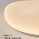 XMSJ Deckenleuchte Schlafzimmer Nordic Strear Art Art Lampshade Volles Spektrum-Korridor-Studie Licht 1W Volles Spektrum RA9755cm Drei-Farben-Licht