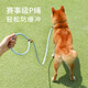 Dog rope training p chain explosion-proof dog walking rope dog rope chain medium p rope large, medium and small dog walking dog leash sky blue 1.5*0.6