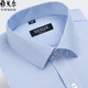 Yager long-sleeved shirt for men 2025 spring and autumn pure cotton free ironing middle-aged casual high-end striped formal shirt 6623 38 Suggested 70-95 Jin [Jin equals 0.5 kg]
