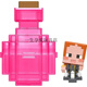 美泰（MATTEL TOY）我的世界角色收集史蒂夫模型周边珍藏人偶还原玩具场景 角色收集-Rabbits