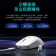 
Titanium TSG809 Thousand Machine Umbrella Three-Mode Wireless E-Sports Gaming Mouse 3311 Chip Wired Bluetooth 2.4G Charging with Onboard 13800DPI Replaceable Back Case Office Mouse Thousand Machine Umbrella E-Sports Mouse White [Free Hollow Back Cover*1+Silent Micro Move*2]