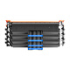 XISHU ist für Canon CRG069 MF752CDW LBP673CDN MF756CX-Druckerpulverpulverpulverpuldchen-Tonerpatronenpatronen-Patrone-Vierfarb-Set mit Chip [8500 Seiten] geeignet.