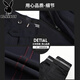 Playboy high-end mulberry silk free ironing trousers men's summer drooping thin men's casual pants middle-aged and elderly dad's suit pants LD6621# Fugui gray 34 waist circumference 2 feet 7