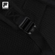 FILA【天行者】斐乐双肩包轻量内里抗菌户外包健身运动包大容量书包 正黑色-BK XS