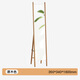 
Original solid wood dressing mirror Oak floor-to-ceiling mirror long mirror modern small apartment fitting mirror E1053