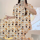 S.SofeAins-Stil Blumenpyjamas für Frauen Frühling und Sommer niedliche Kurzschläfe dreiteilige Set von Heimkleidung KK14132# 170 m [Vorgeschlagen 80-100jin [Jin ist 0,5 kg]]